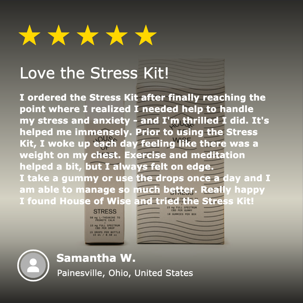 Samantha reviewed Stress Kit