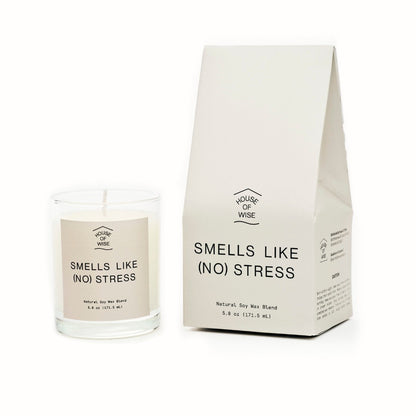 Smells Like (NO) Stress Candle (5.8oz)
